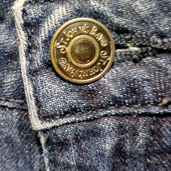 Saint John's Bay SJB Boot Cut Size 4 Long Dark Wash Jeans Fall Winter Wa… - Picture 6 of 12